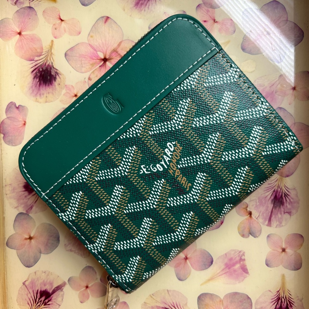 Goyard Green Matignon PM Wallet